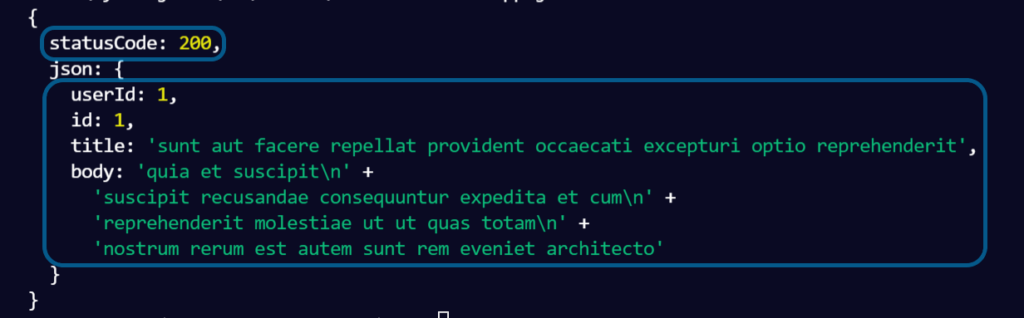 Promise resolved response in javascript
