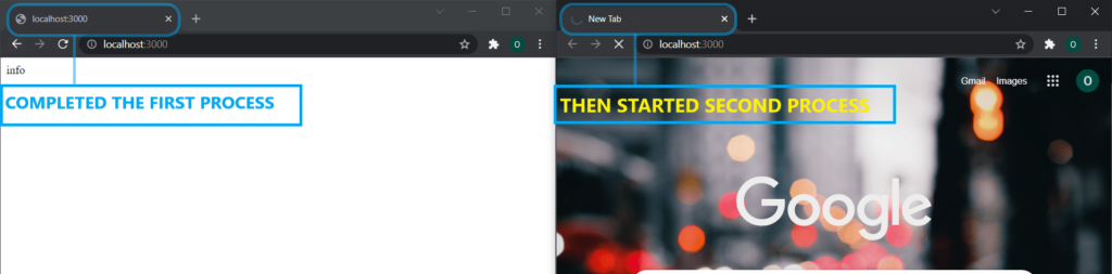 Using synchronous code
