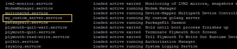 list all our services